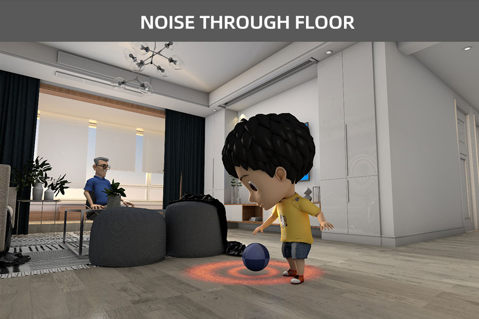 Revestimiento de piso para amortiguación del sonido — imagen 6