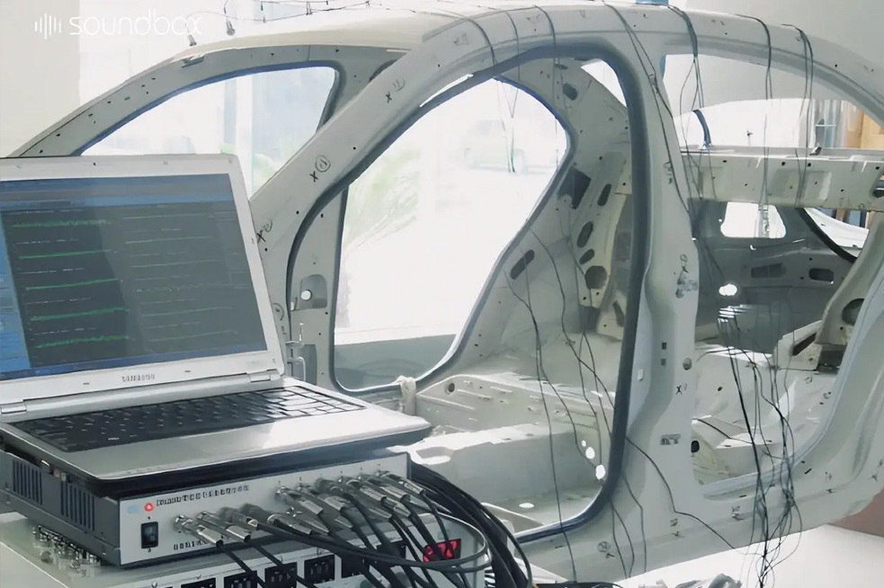 Sistema de insonorización para Tesla Model Y
